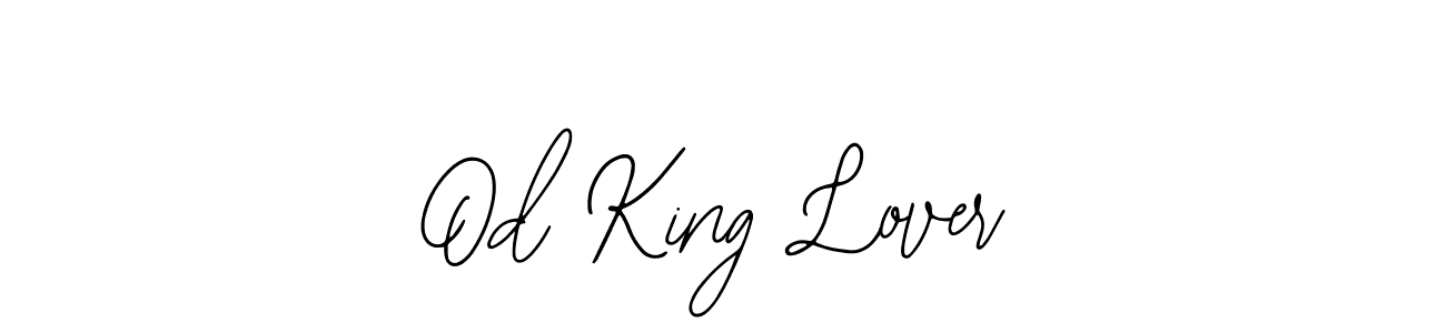 Bearetta-2O07w is a professional signature style that is perfect for those who want to add a touch of class to their signature. It is also a great choice for those who want to make their signature more unique. Get Od King Lover name to fancy signature for free. Od King Lover signature style 12 images and pictures png