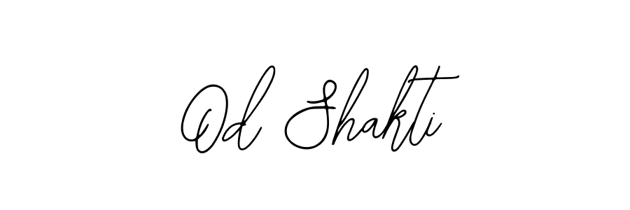 Use a signature maker to create a handwritten signature online. With this signature software, you can design (Bearetta-2O07w) your own signature for name Od Shakti. Od Shakti signature style 12 images and pictures png