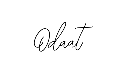 You should practise on your own different ways (Bearetta-2O07w) to write your name (Odaat) in signature. don't let someone else do it for you. Odaat signature style 12 images and pictures png
