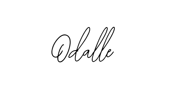 Best and Professional Signature Style for Odalle. Bearetta-2O07w Best Signature Style Collection. Odalle signature style 12 images and pictures png