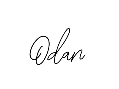 The best way (Bearetta-2O07w) to make a short signature is to pick only two or three words in your name. The name Odan include a total of six letters. For converting this name. Odan signature style 12 images and pictures png