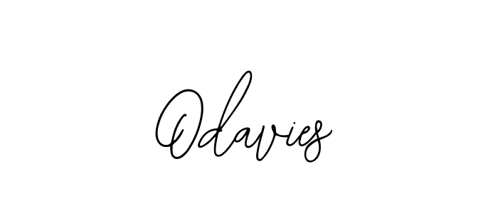 Use a signature maker to create a handwritten signature online. With this signature software, you can design (Bearetta-2O07w) your own signature for name Odavies. Odavies signature style 12 images and pictures png