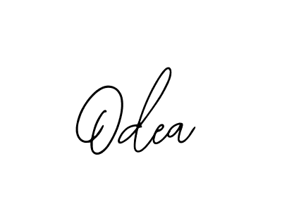 How to make Odea name signature. Use Bearetta-2O07w style for creating short signs online. This is the latest handwritten sign. Odea signature style 12 images and pictures png