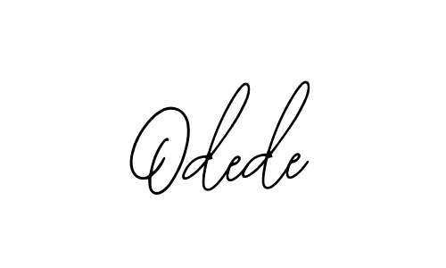 This is the best signature style for the Odede name. Also you like these signature font (Bearetta-2O07w). Mix name signature. Odede signature style 12 images and pictures png