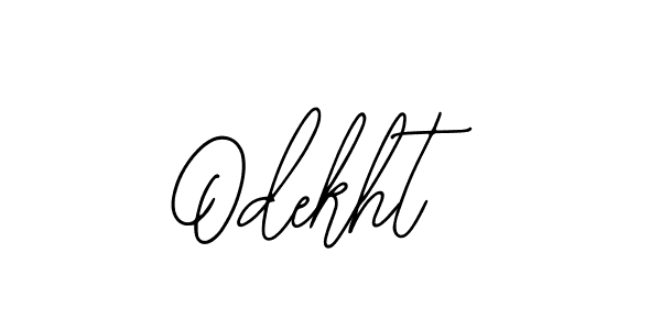 Use a signature maker to create a handwritten signature online. With this signature software, you can design (Bearetta-2O07w) your own signature for name Odekht. Odekht signature style 12 images and pictures png