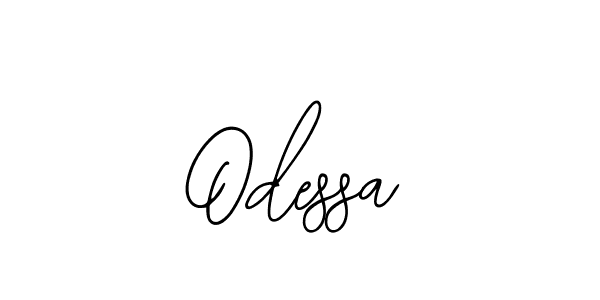 How to make Odessa name signature. Use Bearetta-2O07w style for creating short signs online. This is the latest handwritten sign. Odessa signature style 12 images and pictures png