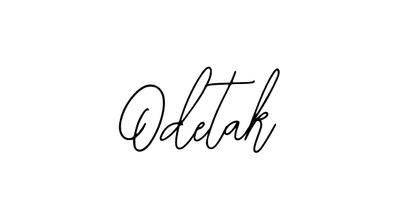 You can use this online signature creator to create a handwritten signature for the name Odetak. This is the best online autograph maker. Odetak signature style 12 images and pictures png