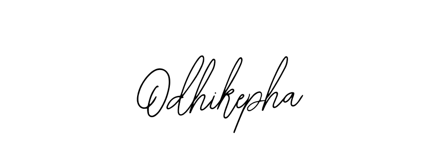 Similarly Bearetta-2O07w is the best handwritten signature design. Signature creator online .You can use it as an online autograph creator for name Odhikepha. Odhikepha signature style 12 images and pictures png