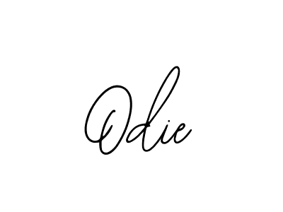 Design your own signature with our free online signature maker. With this signature software, you can create a handwritten (Bearetta-2O07w) signature for name Odie. Odie signature style 12 images and pictures png