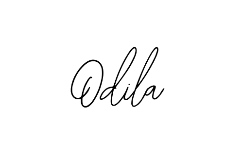 Make a beautiful signature design for name Odila. With this signature (Bearetta-2O07w) style, you can create a handwritten signature for free. Odila signature style 12 images and pictures png