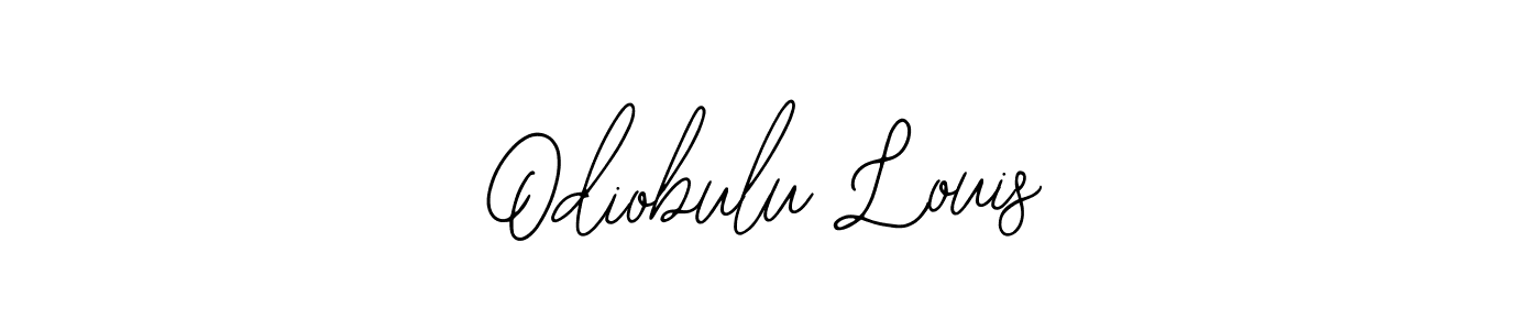 Odiobulu Louis stylish signature style. Best Handwritten Sign (Bearetta-2O07w) for my name. Handwritten Signature Collection Ideas for my name Odiobulu Louis. Odiobulu Louis signature style 12 images and pictures png