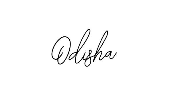 How to make Odisha name signature. Use Bearetta-2O07w style for creating short signs online. This is the latest handwritten sign. Odisha signature style 12 images and pictures png