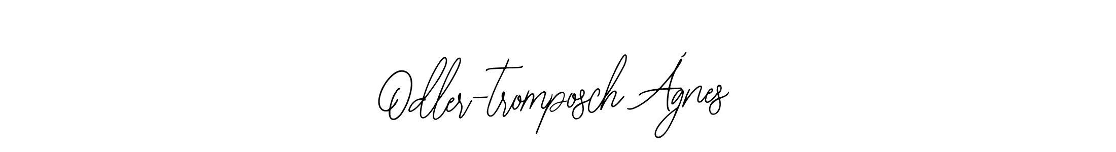 Also we have Odler-tromposch Ágnes name is the best signature style. Create professional handwritten signature collection using Bearetta-2O07w autograph style. Odler-tromposch Ágnes signature style 12 images and pictures png