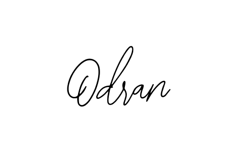 Design your own signature with our free online signature maker. With this signature software, you can create a handwritten (Bearetta-2O07w) signature for name Odran. Odran signature style 12 images and pictures png