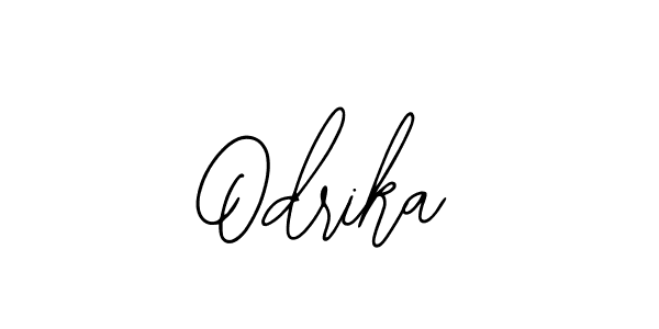 if you are searching for the best signature style for your name Odrika. so please give up your signature search. here we have designed multiple signature styles  using Bearetta-2O07w. Odrika signature style 12 images and pictures png
