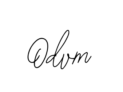 Make a beautiful signature design for name Odvm. Use this online signature maker to create a handwritten signature for free. Odvm signature style 12 images and pictures png