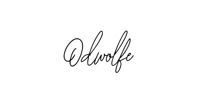 if you are searching for the best signature style for your name Odwolfe. so please give up your signature search. here we have designed multiple signature styles  using Bearetta-2O07w. Odwolfe signature style 12 images and pictures png
