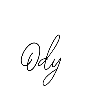 How to make Ody signature? Bearetta-2O07w is a professional autograph style. Create handwritten signature for Ody name. Ody signature style 12 images and pictures png