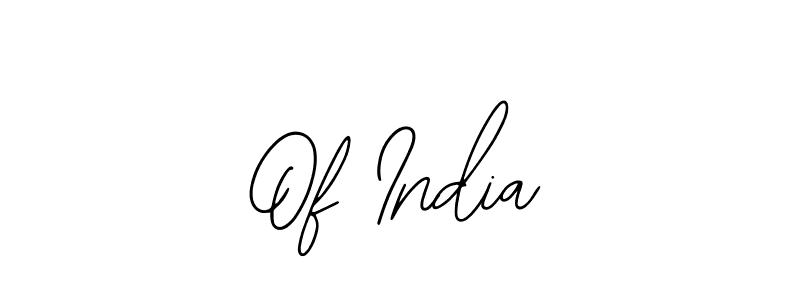 Make a short Of India signature style. Manage your documents anywhere anytime using Bearetta-2O07w. Create and add eSignatures, submit forms, share and send files easily. Of India signature style 12 images and pictures png