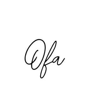 How to Draw Ofa signature style? Bearetta-2O07w is a latest design signature styles for name Ofa. Ofa signature style 12 images and pictures png