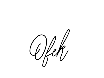 Make a beautiful signature design for name Ofek. With this signature (Bearetta-2O07w) style, you can create a handwritten signature for free. Ofek signature style 12 images and pictures png