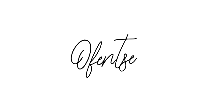 How to make Ofentse signature? Bearetta-2O07w is a professional autograph style. Create handwritten signature for Ofentse name. Ofentse signature style 12 images and pictures png