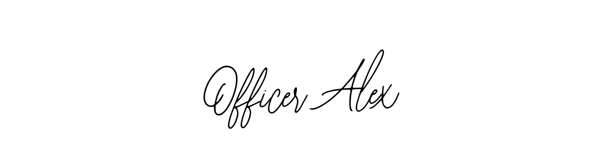 Best and Professional Signature Style for Officer Alex. Bearetta-2O07w Best Signature Style Collection. Officer Alex signature style 12 images and pictures png