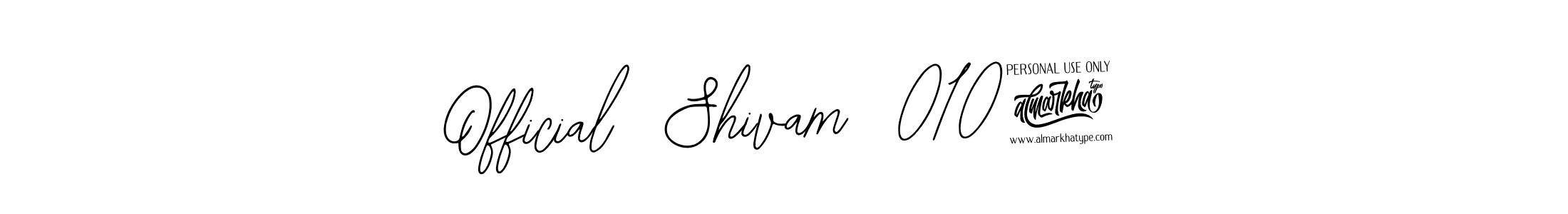 Also we have Official  Shivam  0107 name is the best signature style. Create professional handwritten signature collection using Bearetta-2O07w autograph style. Official  Shivam  0107 signature style 12 images and pictures png