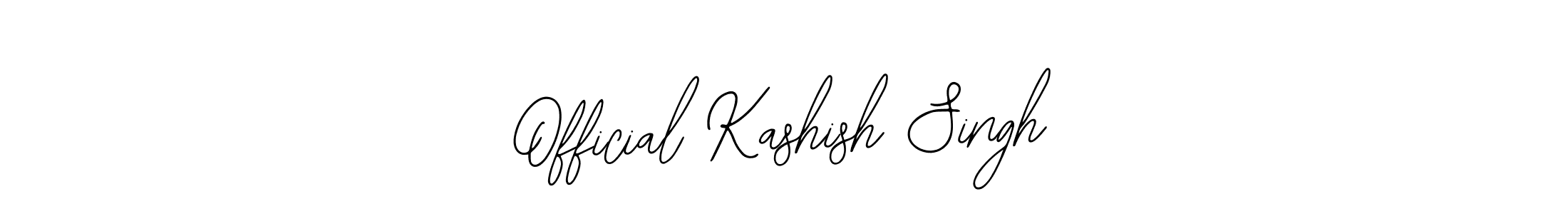 Make a beautiful signature design for name Official Kashish Singh. Use this online signature maker to create a handwritten signature for free. Official Kashish Singh signature style 12 images and pictures png