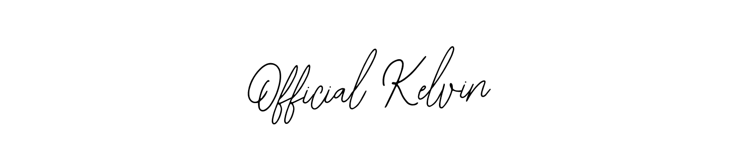 You should practise on your own different ways (Bearetta-2O07w) to write your name (Official Kelvin) in signature. don't let someone else do it for you. Official Kelvin signature style 12 images and pictures png