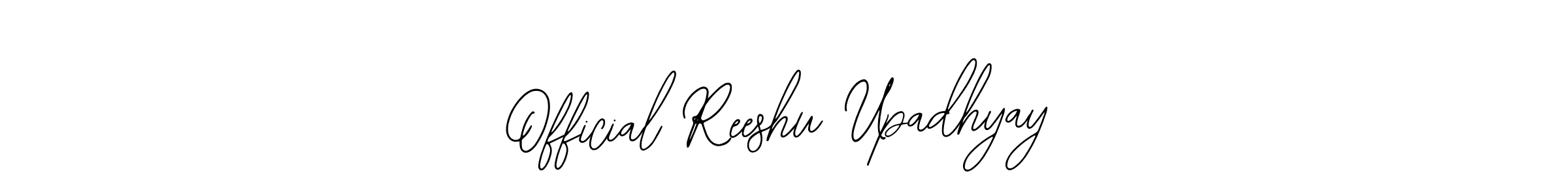 Here are the top 10 professional signature styles for the name Official Reeshu Upadhyay. These are the best autograph styles you can use for your name. Official Reeshu Upadhyay signature style 12 images and pictures png