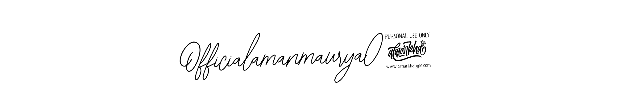 Similarly Bearetta-2O07w is the best handwritten signature design. Signature creator online .You can use it as an online autograph creator for name Officialamanmaurya07. Officialamanmaurya07 signature style 12 images and pictures png
