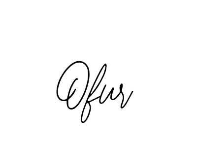 Design your own signature with our free online signature maker. With this signature software, you can create a handwritten (Bearetta-2O07w) signature for name Ofur. Ofur signature style 12 images and pictures png