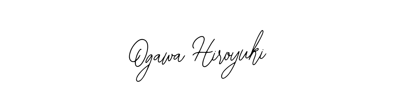 Create a beautiful signature design for name Ogawa Hiroyuki. With this signature (Bearetta-2O07w) fonts, you can make a handwritten signature for free. Ogawa Hiroyuki signature style 12 images and pictures png