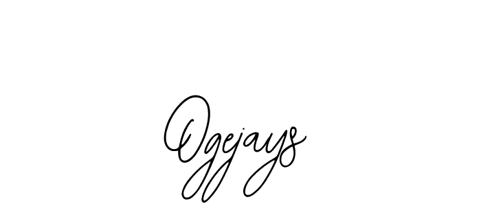 It looks lik you need a new signature style for name Ogejays. Design unique handwritten (Bearetta-2O07w) signature with our free signature maker in just a few clicks. Ogejays signature style 12 images and pictures png