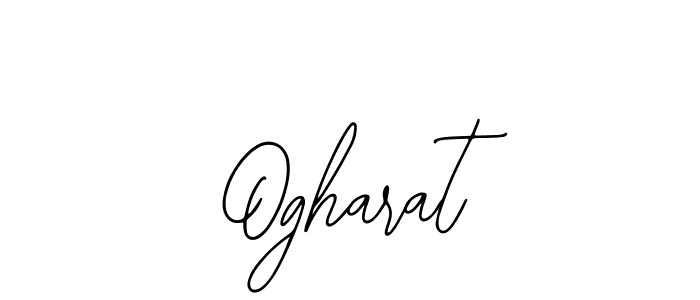Also we have Ogharat name is the best signature style. Create professional handwritten signature collection using Bearetta-2O07w autograph style. Ogharat signature style 12 images and pictures png