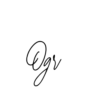 The best way (Bearetta-2O07w) to make a short signature is to pick only two or three words in your name. The name Ogr include a total of six letters. For converting this name. Ogr signature style 12 images and pictures png