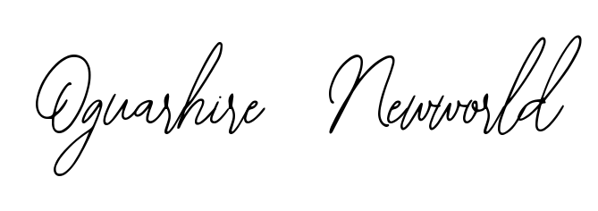 Style your name Oguarhire  Newworld with confidence using Bearetta-2O07w signature design. Simple, elegant, and ready for immediate document use. Oguarhire  Newworld signature style 12 images and pictures png