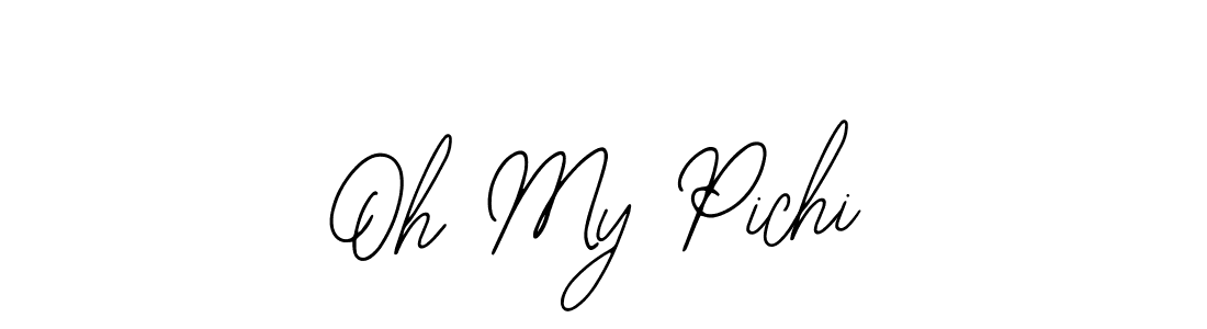Also You can easily find your signature by using the search form. We will create Oh My Pichi name handwritten signature images for you free of cost using Bearetta-2O07w sign style. Oh My Pichi signature style 12 images and pictures png