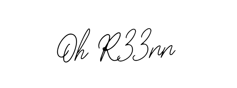 if you are searching for the best signature style for your name Oh R33nn. so please give up your signature search. here we have designed multiple signature styles  using Bearetta-2O07w. Oh R33nn signature style 12 images and pictures png