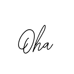 Make a beautiful signature design for name Oha. With this signature (Bearetta-2O07w) style, you can create a handwritten signature for free. Oha signature style 12 images and pictures png