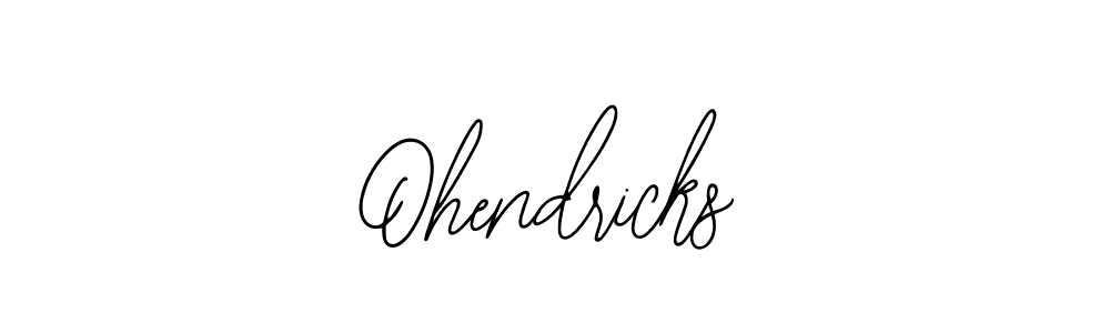 Make a beautiful signature design for name Ohendricks. Use this online signature maker to create a handwritten signature for free. Ohendricks signature style 12 images and pictures png