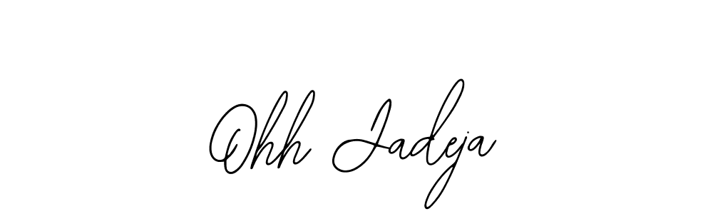 Create a beautiful signature design for name Ohh Jadeja. With this signature (Bearetta-2O07w) fonts, you can make a handwritten signature for free. Ohh Jadeja signature style 12 images and pictures png