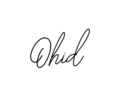 Similarly Bearetta-2O07w is the best handwritten signature design. Signature creator online .You can use it as an online autograph creator for name Ohid. Ohid signature style 12 images and pictures png