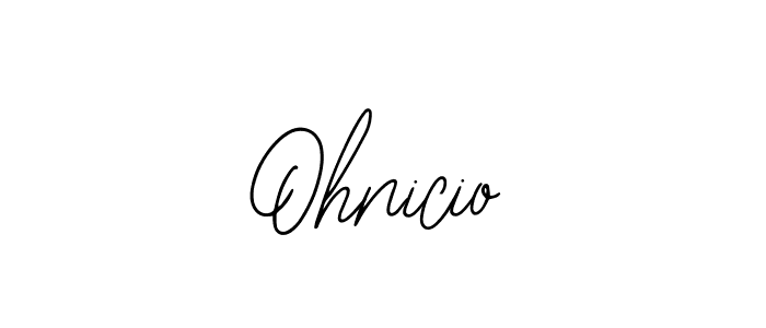 Create a beautiful signature design for name Ohnicio. With this signature (Bearetta-2O07w) fonts, you can make a handwritten signature for free. Ohnicio signature style 12 images and pictures png