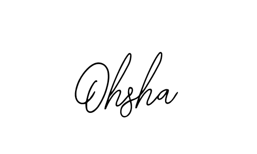Also You can easily find your signature by using the search form. We will create Ohsha name handwritten signature images for you free of cost using Bearetta-2O07w sign style. Ohsha signature style 12 images and pictures png