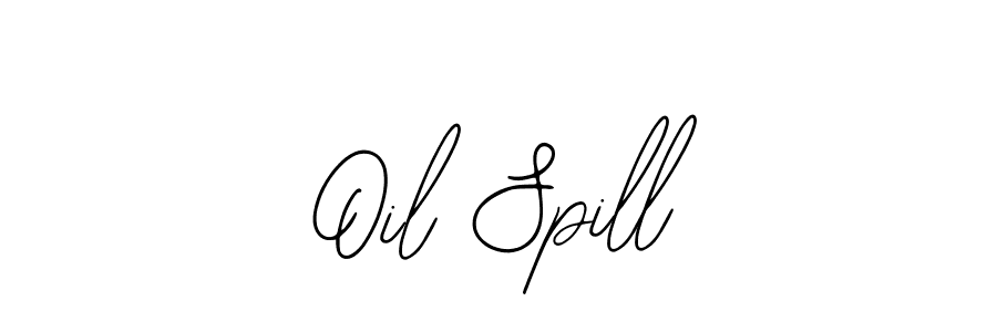 Oil Spill stylish signature style. Best Handwritten Sign (Bearetta-2O07w) for my name. Handwritten Signature Collection Ideas for my name Oil Spill. Oil Spill signature style 12 images and pictures png
