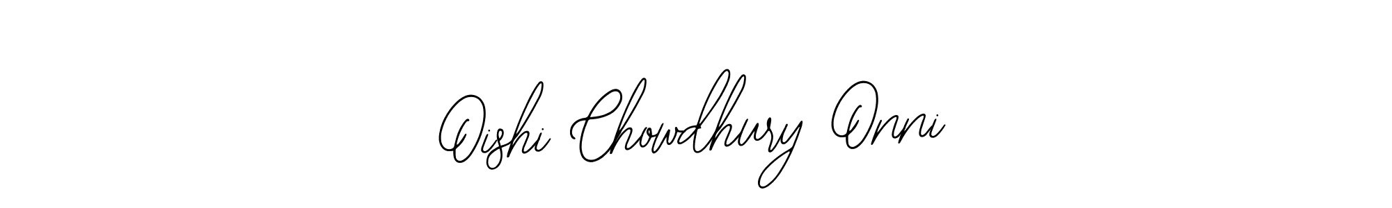 This is the best signature style for the Oishi Chowdhury Onni name. Also you like these signature font (Bearetta-2O07w). Mix name signature. Oishi Chowdhury Onni signature style 12 images and pictures png