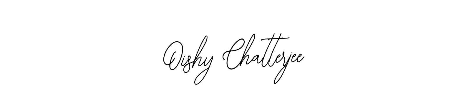 The best way (Bearetta-2O07w) to make a short signature is to pick only two or three words in your name. The name Oishy Chatterjee include a total of six letters. For converting this name. Oishy Chatterjee signature style 12 images and pictures png