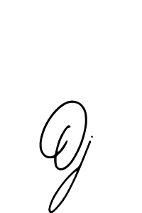 Design your own signature with our free online signature maker. With this signature software, you can create a handwritten (Bearetta-2O07w) signature for name Oj. Oj signature style 12 images and pictures png